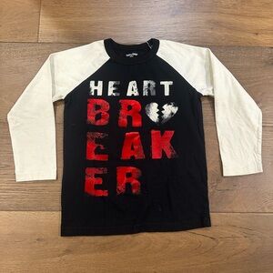 COPY - Baby Gap Shirt Long Sleeve Heartbreaker Graphic Boys Size 5T